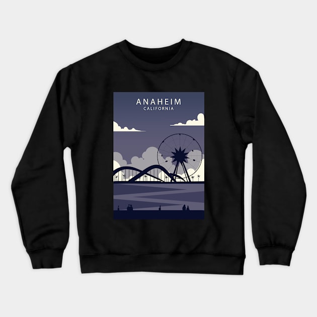 anaheim Crewneck Sweatshirt by husnimubarok